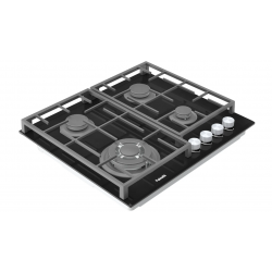 Газовая панель Fabiano FHG 8244 VGHT Black Glass А-7